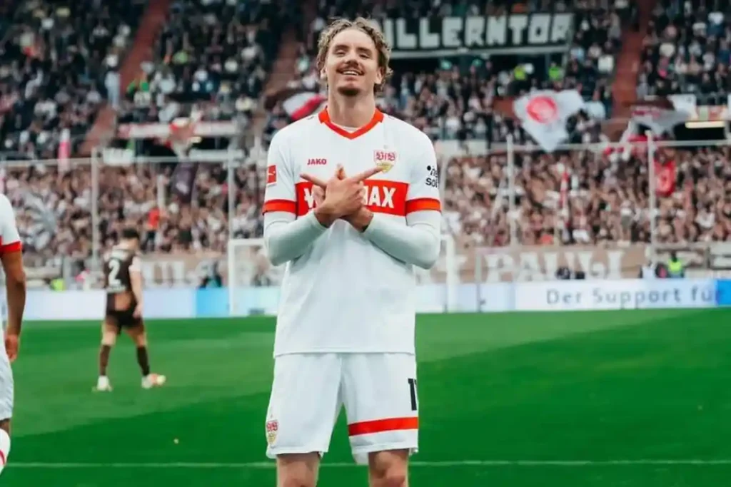 Pertandingan VfB Stuttgart vs Feyenoord di Liga Europa 7 November 2025