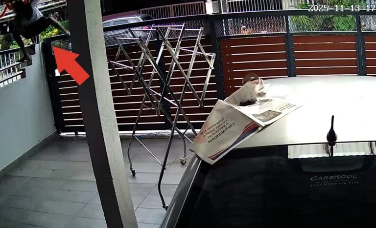 Remaja Trauma di Klang: Tetangga Terekam CCTV Panjat Pagar Saat Korban Sendirian
