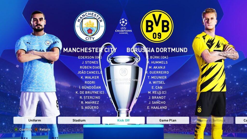 prediksi skor man city vs dortmund lengkap susunan pemain liga champions 2025