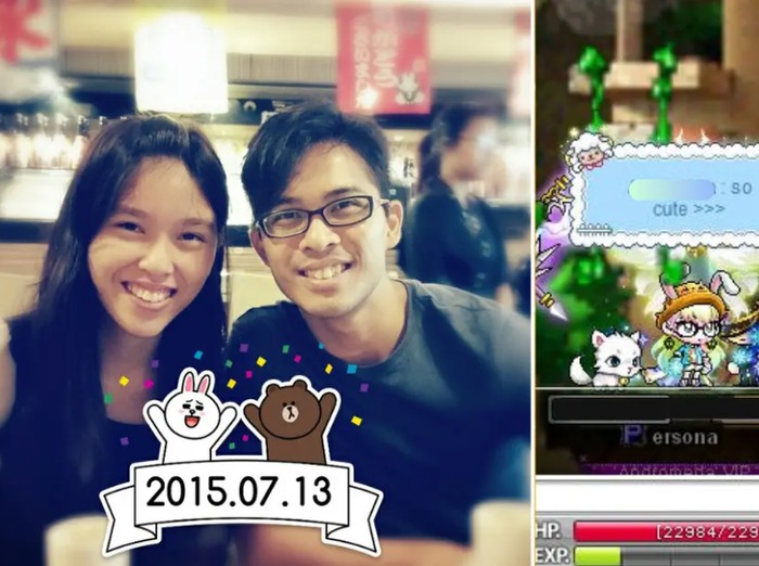 Pasangan menikah setelah bertemu jodoh dari game online