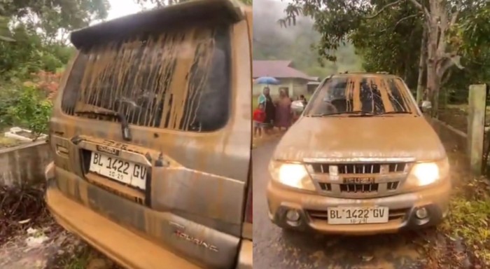 Isuzu Panther masih nyala setelah terendam banjir selama 10 jam