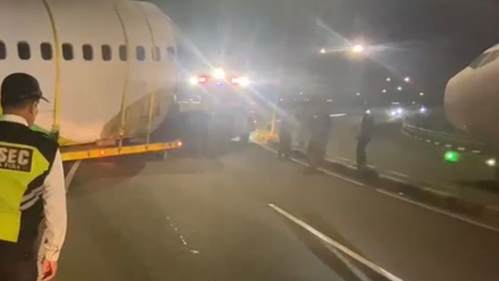 Klarifikasi polisi soal video viral pesawat tergelincir di Bandara Soetta