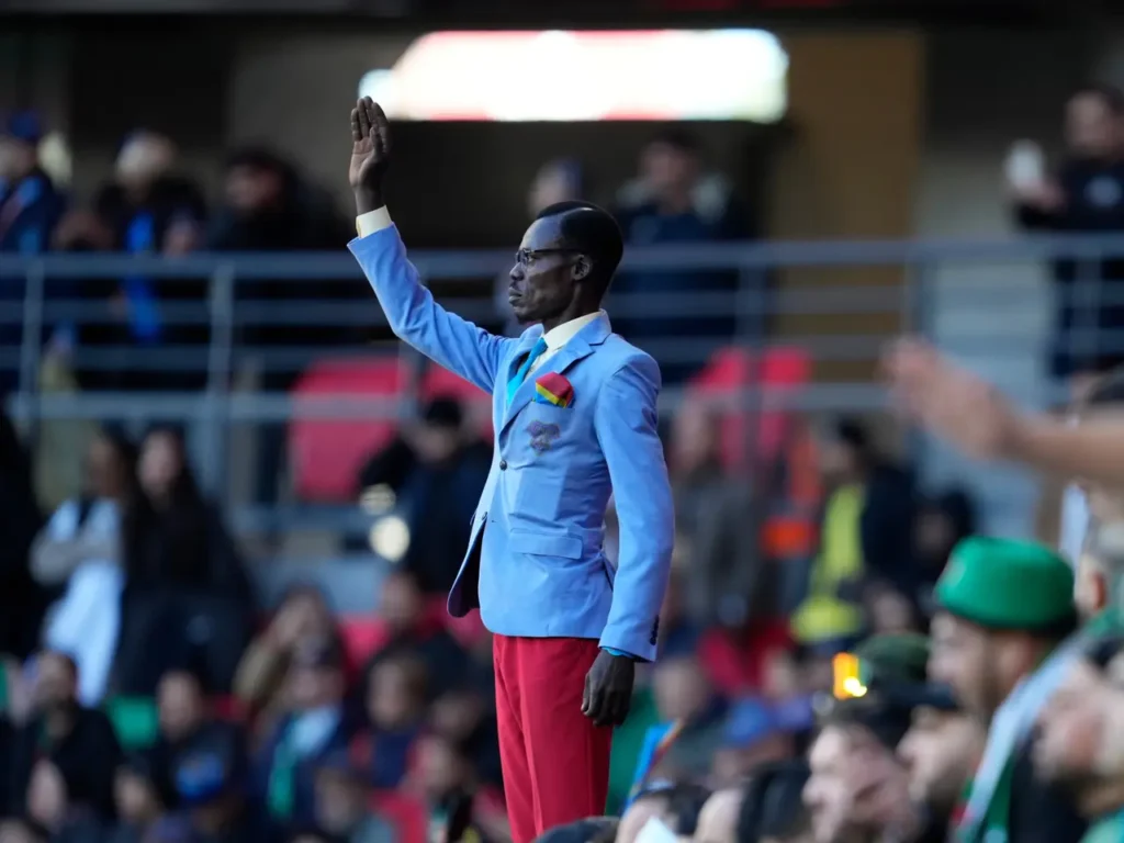 Pendukung berjuluk Lumumba menangis saat Kongo tersingkir dari turnamen sepak bola