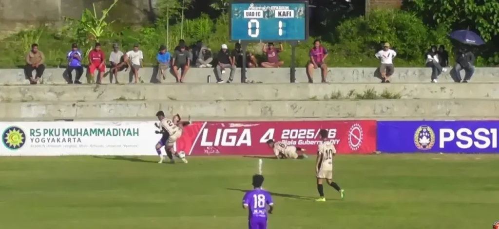 Insiden aksi tak terpuji di Liga 4 DIY berujung sanksi seumur hidup