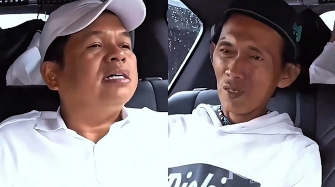 Deddy Mulyadi menegur Sudrajat penjual es gabus terkait biaya sekolah anak