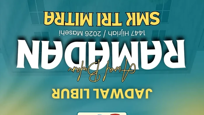 Postingan jadwal libur awal Ramadan dari SMK yang viral dan mendapat komentar pejabat